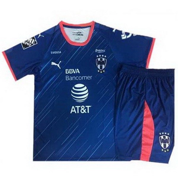 Trikot Monterrey Auswarts Kinder 2018-19 Blau Fussballtrikots Günstig